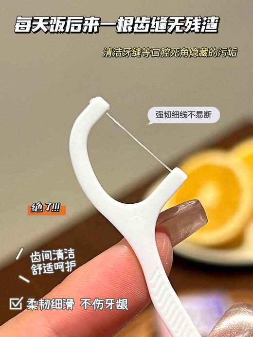 【福利品】东北大妈抗菌牙线棒宝藏护理口腔护理好物 商品图2