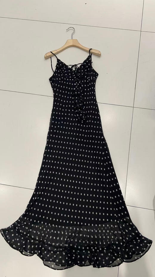 【门店同款】ENJOY秋季“光阴序语”复古波点鱼尾裙 164247552 商品图4