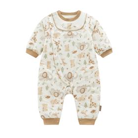 拉比童衣-3花园i5绑带连体衣LYCB103414