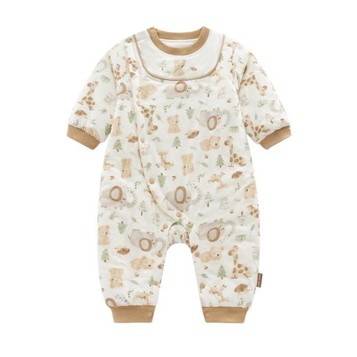 拉比童衣-3花园i5绑带连体衣LYCB103414 商品图0