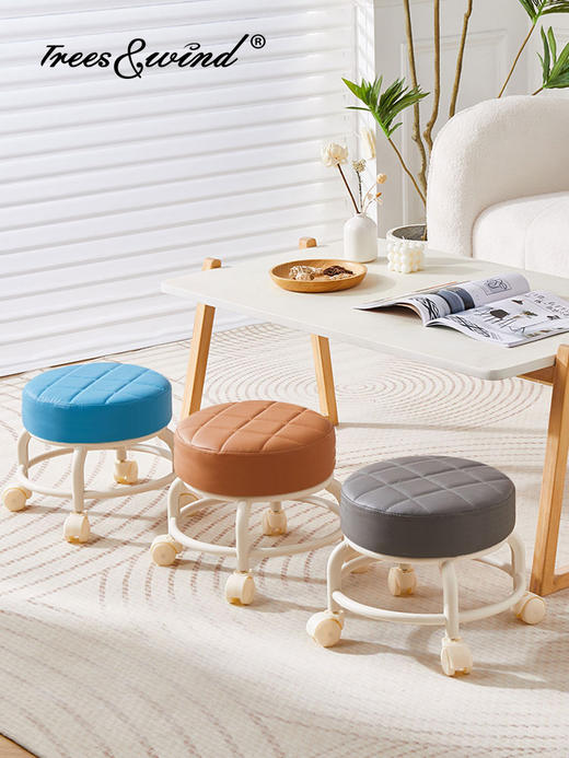 Trees&wind滑轮小凳子|家里必不可少！换鞋/遛娃/拆快递有它省事 商品图7