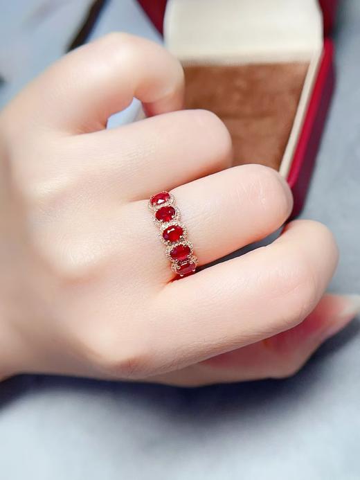 1.25克拉红宝石戒指 商品图4