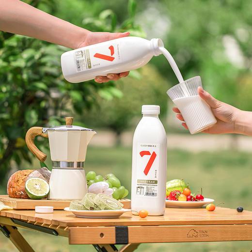 卡士007家庭装酸奶1kg，保质期25天 商品图3