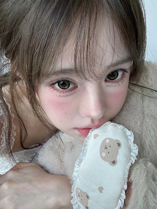 Hanawink 半年抛 甜甜圈棕 直径14.5mm着色14.2mm 商品图1