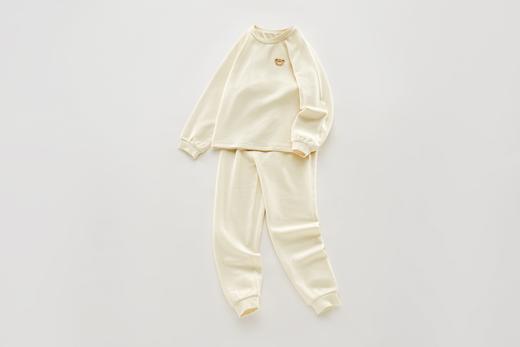 拉比内衣-3绵绵内衣圆领服套装i5杏色LYEA100413 商品图3