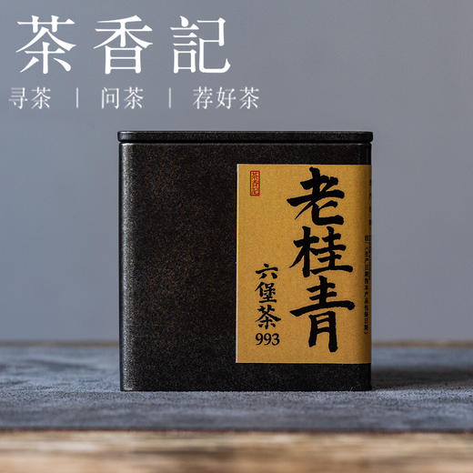 茶香记老桂青六堡993老黑茶广西梧州槟榔香药香木质香甜润醇和 商品图0