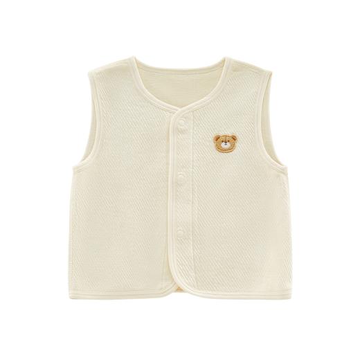 拉比内衣-3绵绵内衣马夹i5杏色LYEA102003 商品图0