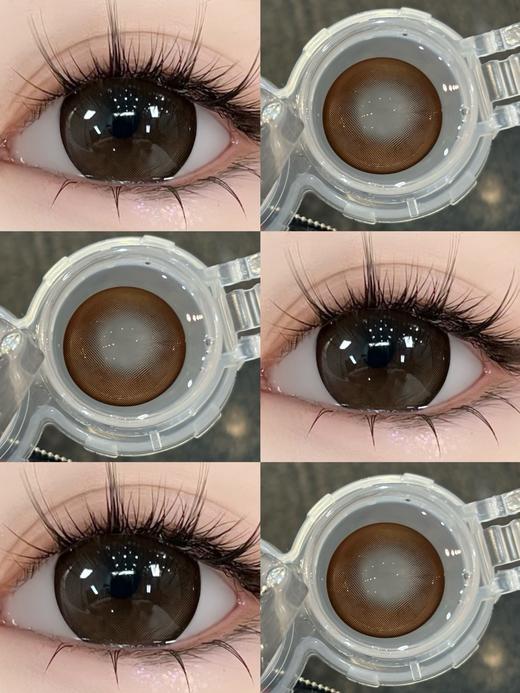 【新品大直径】EALLAGIRL-古早大巧·古早大黑·14.5mm【年抛 度数0-800度 无525-575】 商品图1