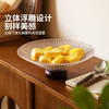 摩登主妇玻璃水果盘客厅茶几家用高端精致高颜值干果盘零食摆放盘 商品缩略图4