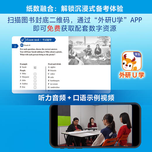 剑桥通用五级考试KET官方备考指南及强化冲刺(第2版) 商品图7