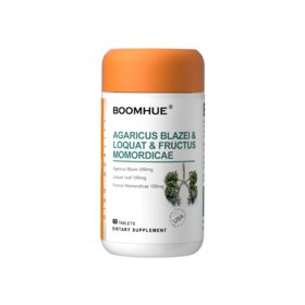 【礼想心动】BOOMHUE® 博唤 姬松茸枇杷罗汉果复合压片糖果 60片