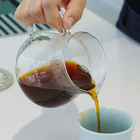 诚品咖啡分享壶 460ml双层玻璃材质 厚实质感大容量