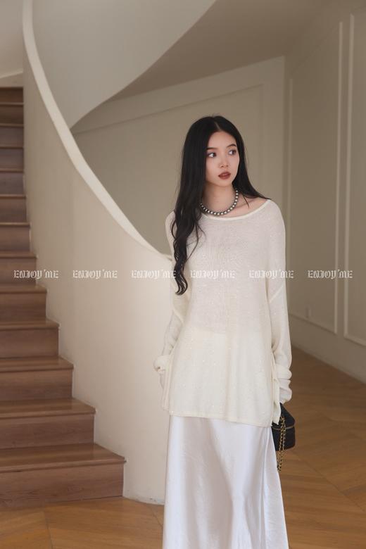 【门店同款】ENJOY秋季“城市与旷野”珠片套头针织 164544135 商品图4