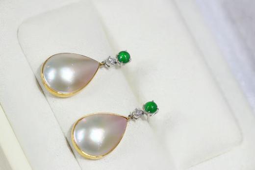 14-15mm马贝耳钉 商品图1