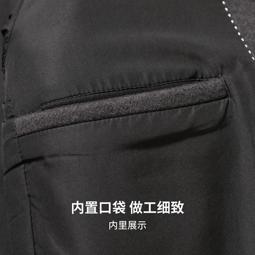 【含绵羊毛】保暖毛呢夹克2025秋新款针织棒球领休闲外套男 商品图10