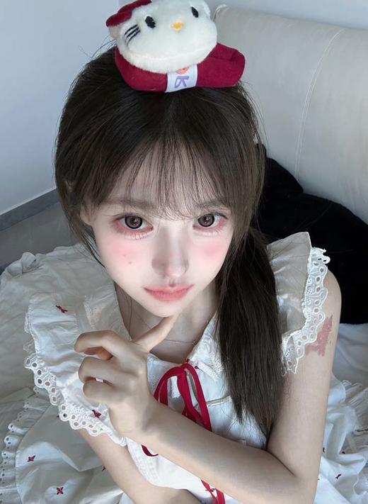 Hanawink 半年抛 甜甜圈粉 直径14.5mm着色14.2mm 商品图0