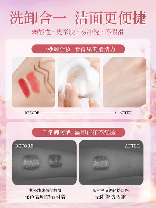 Kose 高丝 softymo洗卸合一洗面奶 190g 多规格 商品图4