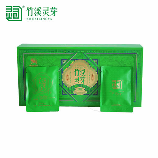 2025新茶 单芽特级绿茶 竹溪灵芽·揉箭 96g(4g*24) 商品图1