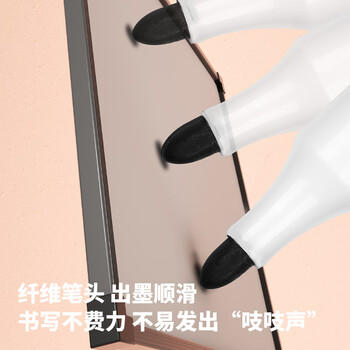得力可加墨白板笔 易写易擦书写顺畅 办公家庭教学会议 10支/盒 33678 办公用品 商品图1