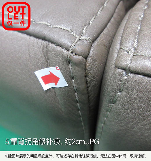 【OUTLET】电动沙发 德约克-F SK浅摩卡 商品图5