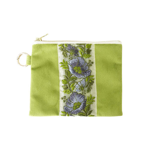 HUJI祤集收纳包OrientMarket刺绣天鹅绒系列 商品图1