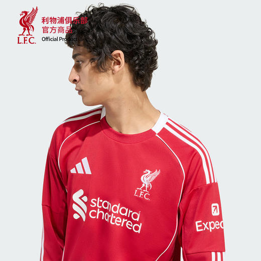 【官网同款】利物浦俱乐部 | 25-26赛季主场球衣长袖-球迷版 商品图3