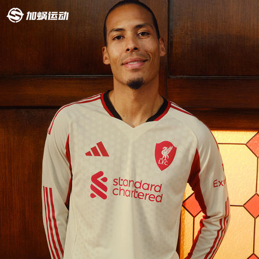 SFS阿迪达斯Adidas 25/26利物浦客场长袖球员版球衣 JV6446 商品图3