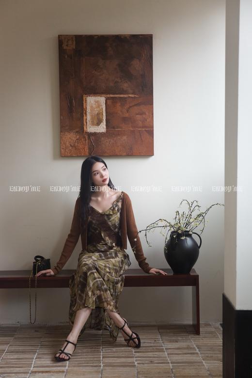 【门店同款】ENJOY秋季“谧色花颂”软糯针织开衫 164344862 商品图5