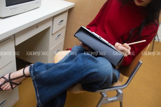 【门店同款】ENJOY秋季垂坠感解压阔腿裤 164746845 商品图3