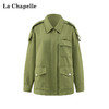 会员福利【明星私服】拉夏贝尔/La Chapelle翻领后背印花大口袋工装长袖外套女新款秋季 商品缩略图2