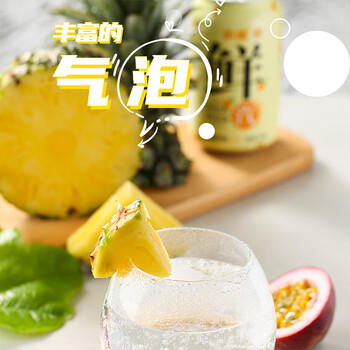 依能 原味 苏打水汽水饮料  无糖气泡水 0卡0能量 330ml*24罐 整箱装 商品图5