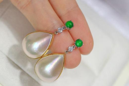 14-15mm马贝耳钉 商品图3