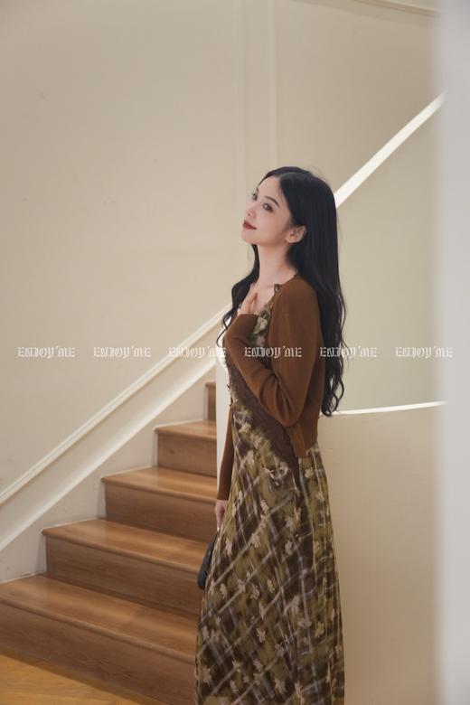 【门店同款】ENJOY秋季“谧色花颂”软糯针织开衫 164344862 商品图2