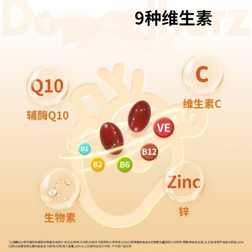 【跨境】德国双心 Doppelherz 辅酶Q10胶囊 30粒/盒  2-4-6盒 商品图1
