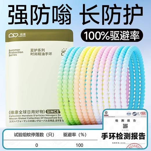 【买1送12】维康防蚊驱蚊液精油手环 9大草本精华，宝宝也能安心用💚户外防护so easy！ 商品图0
