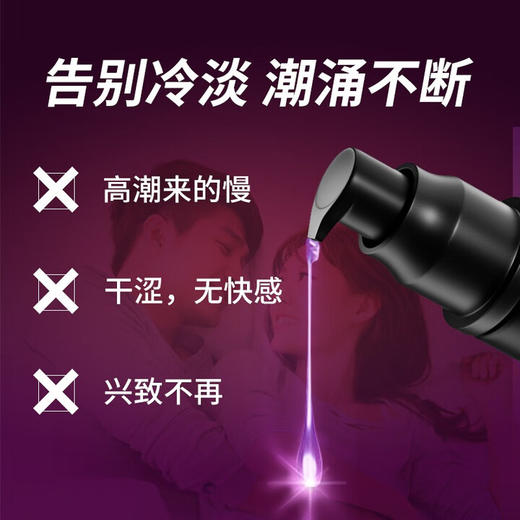 杰士邦高潮女性高謿液润滑油成人房事私处增强欲望人体润滑液专用品情趣女性快感增强凝露(Plus) 15mL 商品图4