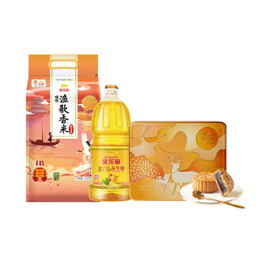 金龙鱼/锦华金月粮油套餐2910g+1.8L-XL 商品图0