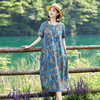 气质时尚洋气减龄，复古文艺风连衣裙HR-NYMYZ2501 商品缩略图1