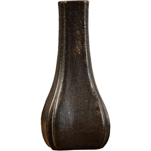 清	铜海棠形花插 商品图5