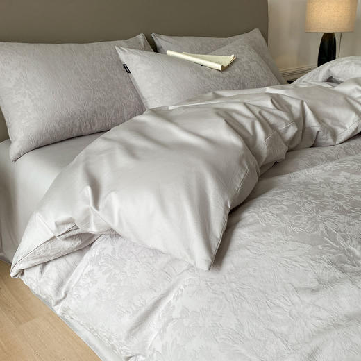 【热卖推荐】自然醒A类60支加厚长绒棉全棉立体提花轻奢四件套HS 商品图8