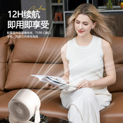 艾青春 桌面循环风扇 N33 商品图2