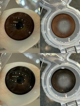 【新品大直径】EALLAGIRL-古早大巧·古早大黑·14.5mm【年抛 度数0-800度 无525-575】