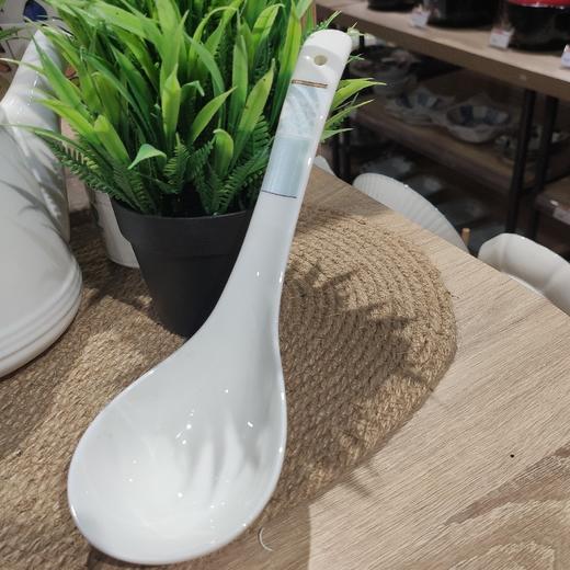 9英寸研色骨瓷大勺 商品图0
