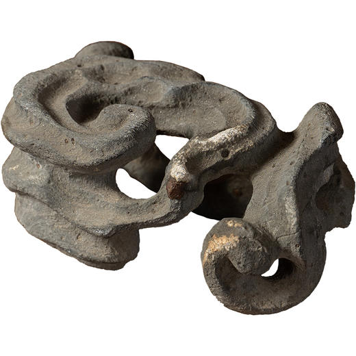 清	黟县青石雕云纹器座 商品图5