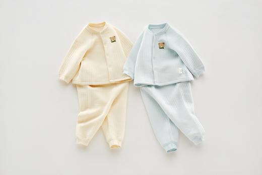 拉比内衣-4童趣夹丝内衣i5全开服套装（2套装）粉黄/蓝白LYDA10010158 商品图10