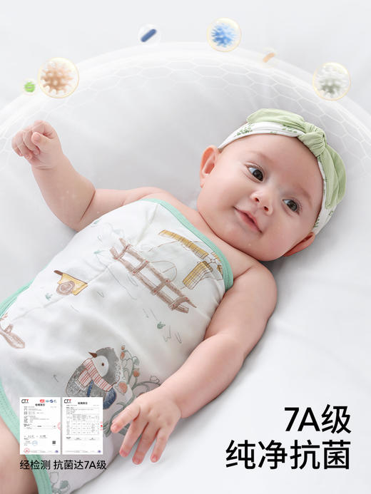 【孕味秒杀专属】贝肽斯婴儿防惊跳睡袋包巾春夏新生儿襁褓包被宝宝防惊吓睡觉神器 商品图4