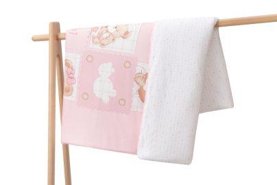 特惠拉比寝具类-4脱胆饼干格i5大童被150*120粉红/卡其色LXDE10490219/LXDE10490275 商品图3