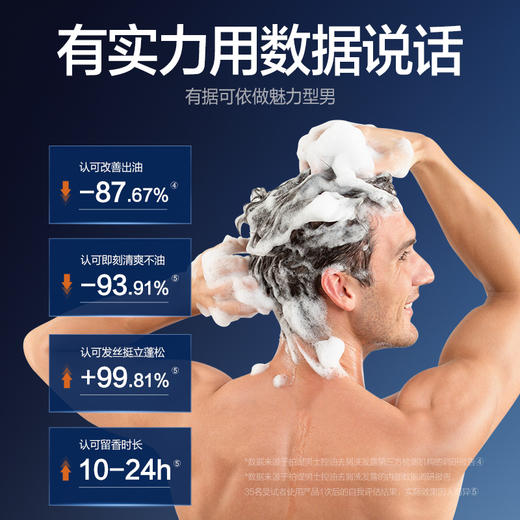 柏缇（POTE）男士控油去屑洗发露485ml 商品图1