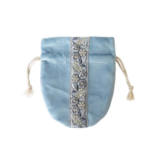 HUJI祤集Pippin收纳袋OrientMarket刺绣天鹅绒系列 商品图3