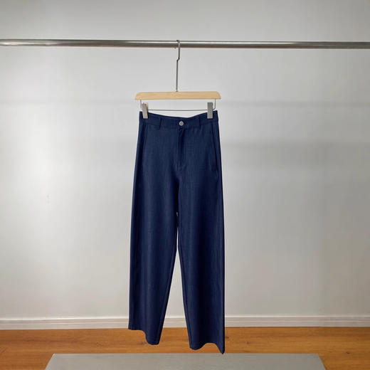 仿牛仔天丝裤！2025夏季薄款宽松香蕉裤女新款休闲女镰刀牛仔裤女款！ 商品图1